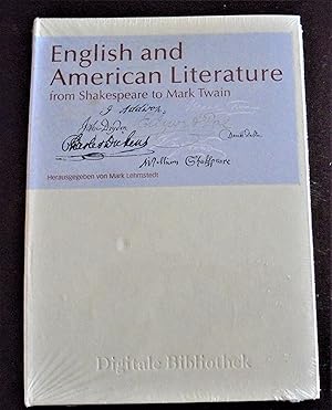 English and American Literature from Shakespeare to Mark Twain