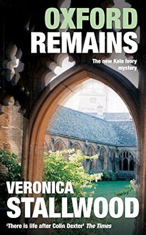 Seller image for Oxford Remains for sale by WeBuyBooks