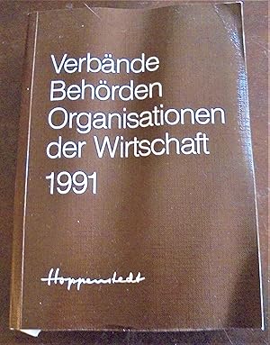 Verbände, Behörden, Organisationen der Wirtschaft 1991