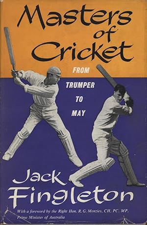 Seller image for MASTERS OF CRICKET - FROM TRUMPER TO MAY for sale by Sportspages