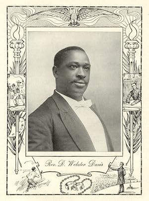 REV. DANIEL WEBSTER DAVIS,Negro Genealogy,1902 Photo