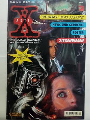 Seller image for Akte X - Das Comic-Magazin: Nr. 11 - Ziegenwesen for sale by Versandantiquariat Jena