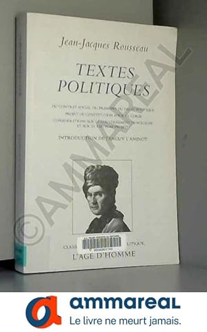 Seller image for Textes politiques for sale by Ammareal