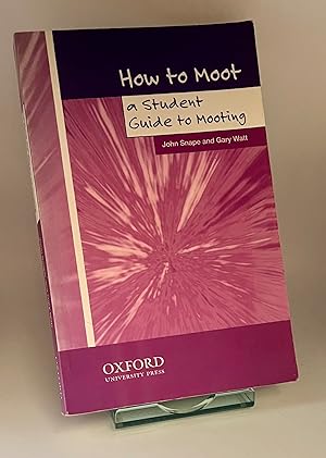 Image du vendeur pour How to Moot mis en vente par Book_Attic