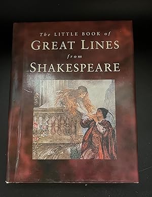 Seller image for The Little Book of Great Lines from Shakespeare for sale by Book_Attic