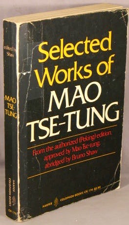 Seller image for Selected Works of Mao Tse-Tung; Abridged. for sale by Bucks County Bookshop IOBA