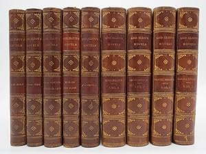 Image du vendeur pour THE NOVELS (WORKS) OF GEORGE ELIOT (9 VOLUME SET) mis en vente par Sage Rare & Collectible Books, IOBA