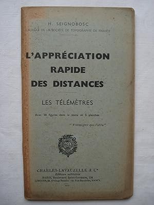 Seller image for L'apprciation rapide des distances Les tlmtres for sale by Breizh56