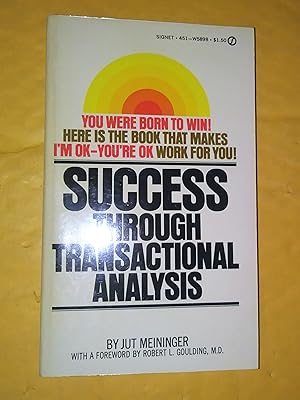 Seller image for Success Through Transactional Analysis for sale by Livresse