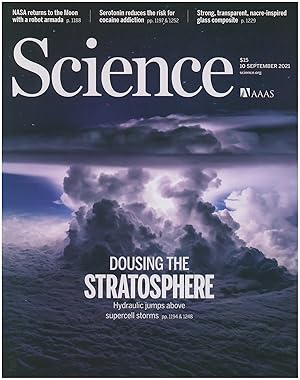 Science Magazine: Dousing the Stratosphere (10 September 2021, Vol 373, No 6560)