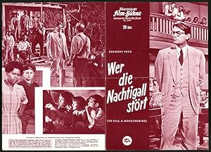Seller image for Filmprogramm IFB Nr. 6497, Wer die Nachtigall strt, Gregory Peck, Mary Bradham, Regie: Robert Mulligan for sale by Bartko-Reher