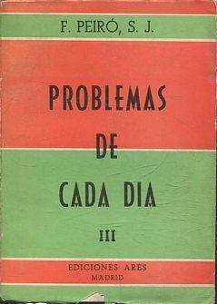 Imagen del vendedor de PROBLEMAS DE CADA DA III a la venta por Librovicios