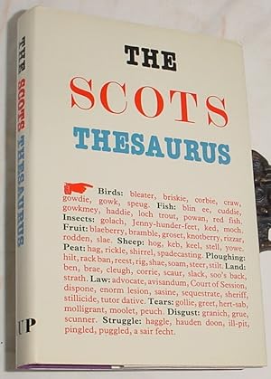 Seller image for The Scots Thesaurus for sale by R Bryan Old Books