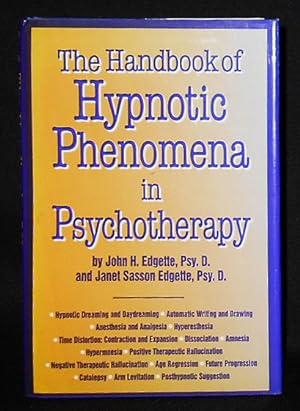Bild des Verkufers fr The Handbook of Hypnotic Phenomena in Psychotherapy zum Verkauf von Classic Books and Ephemera, IOBA