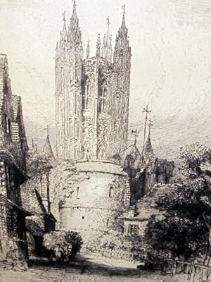 Seller image for ENGRAVING: CANTERBURY (CATHEDRAL) for sale by Luis Porretta Fine Arts