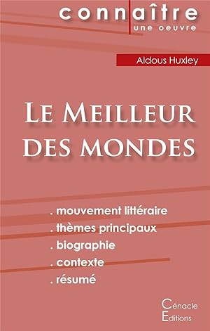 Image du vendeur pour le meilleur des mondes, d'Aldous Huxley mis en vente par Chapitre.com : livres et presse ancienne