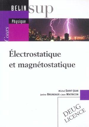 Électrostatique et magnétostatique. DEUG, licence
