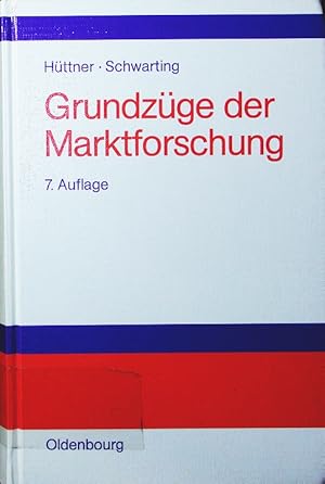 Immagine del venditore per Grundzge der Marktforschung. venduto da Antiquariat Bookfarm