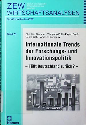 Seller image for Internationale Trends der Forschungs- und Innovationspolitik. fllt Deutschland zurck?. for sale by Antiquariat Bookfarm