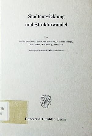 Seller image for Stadtentwicklung und Strukturwandel. for sale by Antiquariat Bookfarm