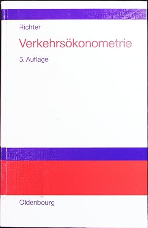 Seller image for Verkehrskonometrie. Elemente quantitativer Verkehrswirtschaft. for sale by Antiquariat Bookfarm