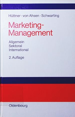 Immagine del venditore per Marketing-Management. allgemein, sektoral, international. venduto da Antiquariat Bookfarm