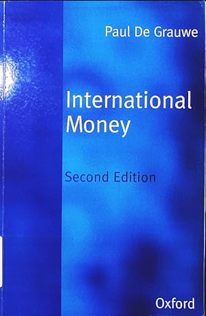 Image du vendeur pour International money. postwar trends and theories. mis en vente par Antiquariat Bookfarm