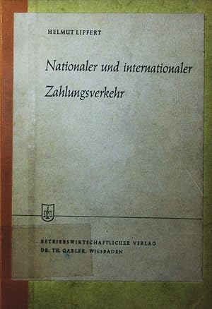 Seller image for Nationaler und internationaler Zahlungsverkehr. for sale by Antiquariat Bookfarm