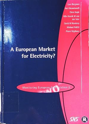 Bild des Verkufers fr A European market for electricity? zum Verkauf von Antiquariat Bookfarm