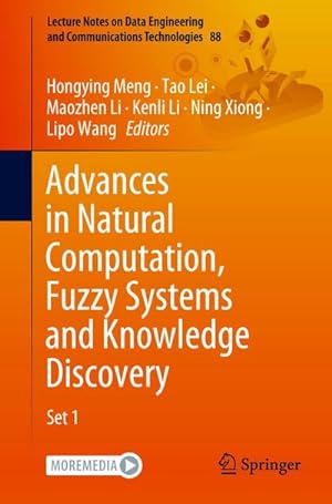 Imagen del vendedor de Advances in Natural Computation, Fuzzy Systems and Knowledge Discovery a la venta por AHA-BUCH GmbH