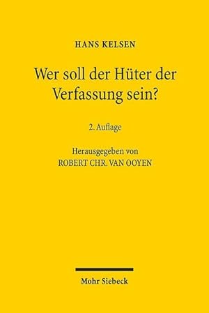 Seller image for Wer soll der Hter der Verfassung sein? for sale by BuchWeltWeit Ludwig Meier e.K.