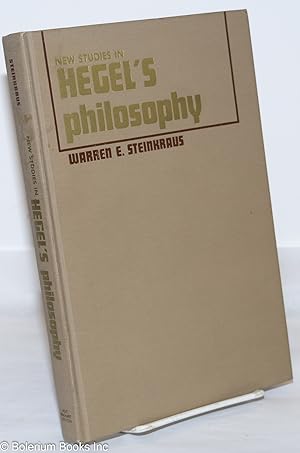 Seller image for New studies in Hegel's philosophy for sale by Bolerium Books Inc.