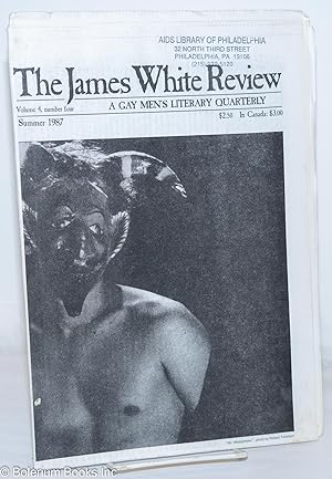 Seller image for The James White Review: a gay men's literary quarterly; vol. 4, #4, Summer 1987 for sale by Bolerium Books Inc.