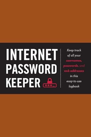 Immagine del venditore per Internet Password Keeper venduto da GreatBookPrices