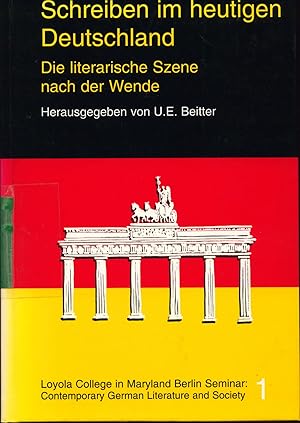 Seller image for Schreiben im heutigen Deutschland Die literarische Szene nach der Wende for sale by avelibro OHG