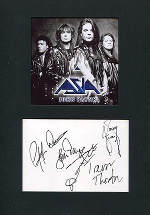Asia Autograph | signed cards / album pages