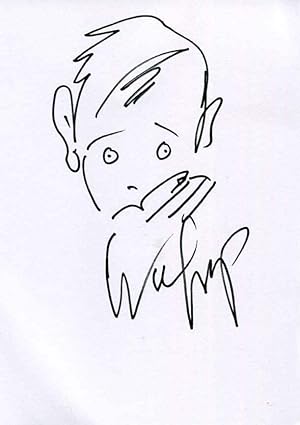 Wolfgang Joop Autograph | signed sketches / art