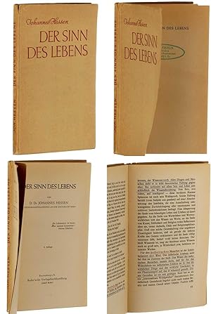 Image du vendeur pour Der Sinn des Lebens. 3., Aufl. mis en vente par Antiquariat Lehmann-Dronke