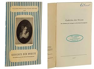 Bild des Verkufers fr Gedichte der Droste. Eine Einfhrung fr die Jugend von Karl Schulte-Kemminghausen. zum Verkauf von Antiquariat Lehmann-Dronke