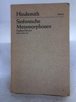 Seller image for Sinfonische Metamorphosen for sale by World of Rare Books