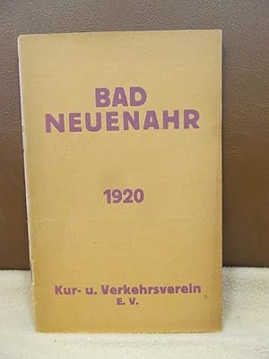 Bad Neuenahr. Wegweiser für Kurgäste. Überreicht von Sanitätsrat Dr. Kaufmann ( handschriftlicher...