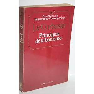 PRINCIPIOS DE URBANISMO. LA CARTA DE ATENAS by LE CORBUSIER: Tapa ...