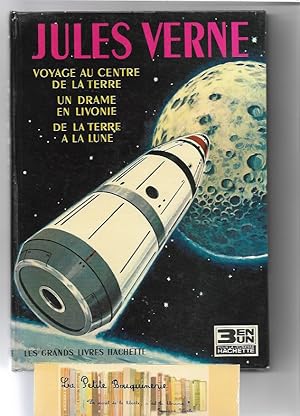 Image du vendeur pour Voyage au centre de la Terre - Un drame en Livonie - De la terre  la lune mis en vente par La Petite Bouquinerie