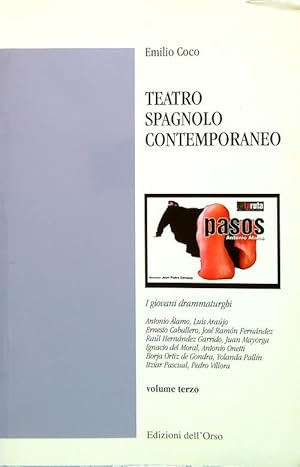 Bild des Verkufers fr Teatro spagnolo contemporaneo. Volume 3 zum Verkauf von Librodifaccia