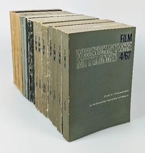 Film - Wissenschaftliche Mitteilungen [Filmwissenschaftliche Mitteilungen] - Konvolut mit 17 Bänd...