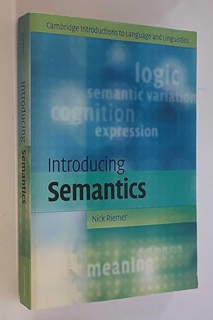 Immagine del venditore per Introducing Semantics (Cambridge Introductions) venduto da Maynard & Bradley