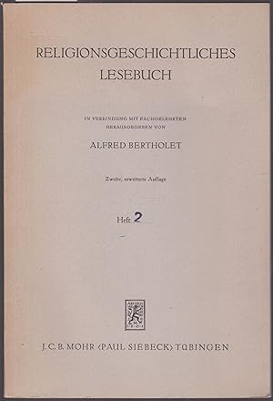 Die Eingeborenen Amerikas (= Religionsgeschichtliches Lesebuch, Heft 2)