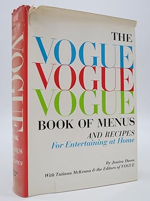 VOGUE BOOK OF MENUS AND RECIPES FOR ENTERTAINING AT HOME