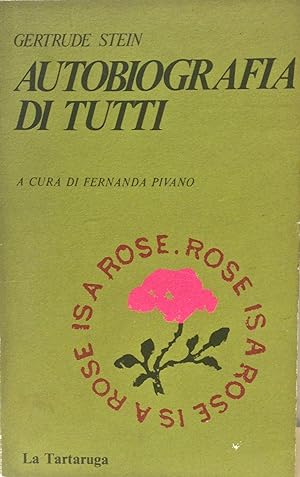 Seller image for AUTOBIOGRAFIA DI TUTTI for sale by Libreria Mazzini