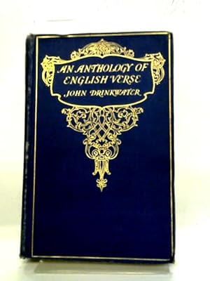 Image du vendeur pour An Anthology of English Verse mis en vente par World of Rare Books